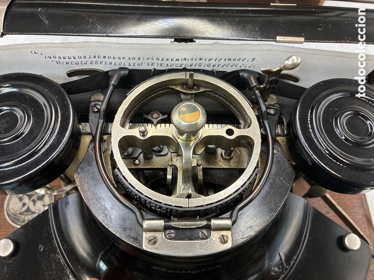 Antig&uuml;edades: M&aacute;quina de escribir Hammond M&uacute;ltiplex Circular. - Foto 6
