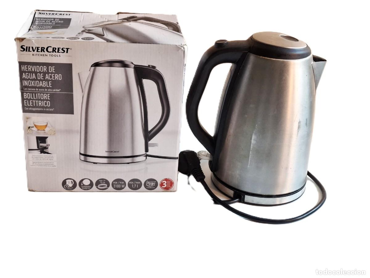 Antig&uuml;edades: HERVIDOR ELECTRICO SILVERCREST SWKE 3100 A1 1.7 L