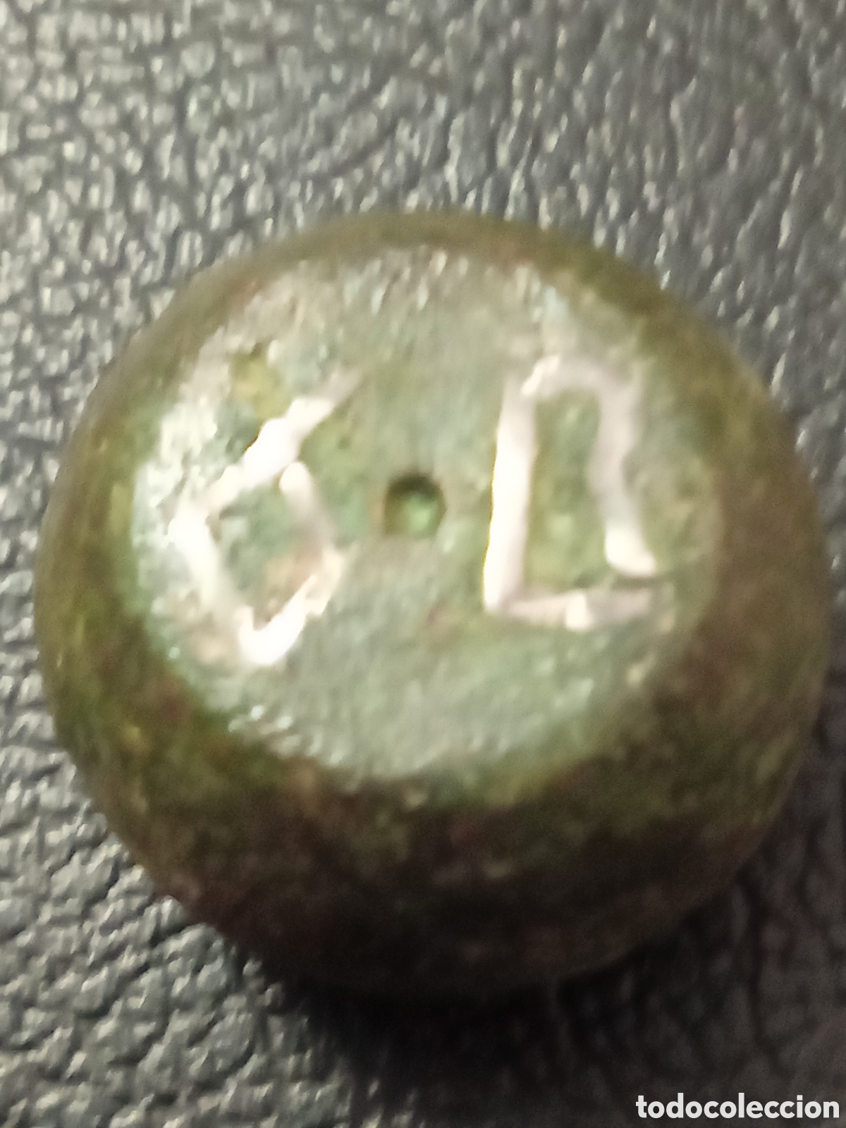 Antig&uuml;edades: Exagia o ponderal bizantino en bronce Valor: Sextans Peso:53,73 gr Ex-subasta &Aacute;ureo Calic&oacute; Barcelona