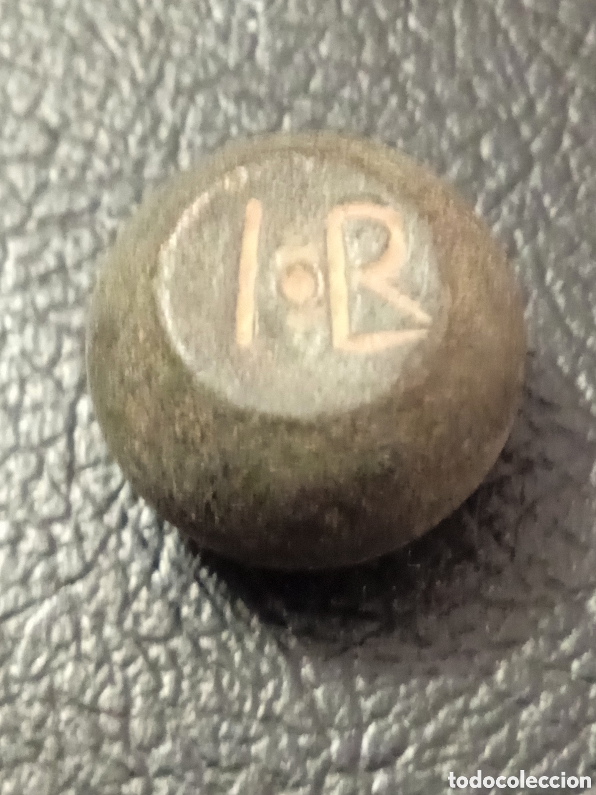 Antig&uuml;edades: Exagia o ponderal bizantino en bronce Valor: Semiuncia 16,23 gramos ex-subasta &Aacute;ureo Calic&oacute; Barcelon