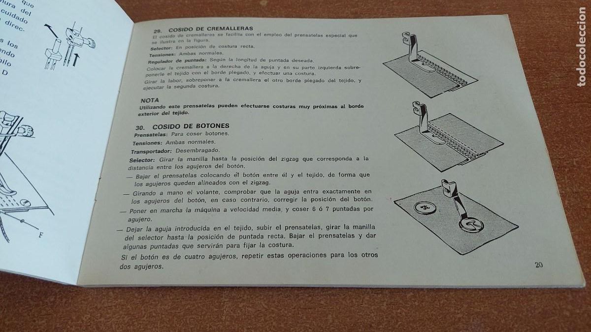 Antig&uuml;edades: Instrucciones maquina de coser Singer - Foto 3