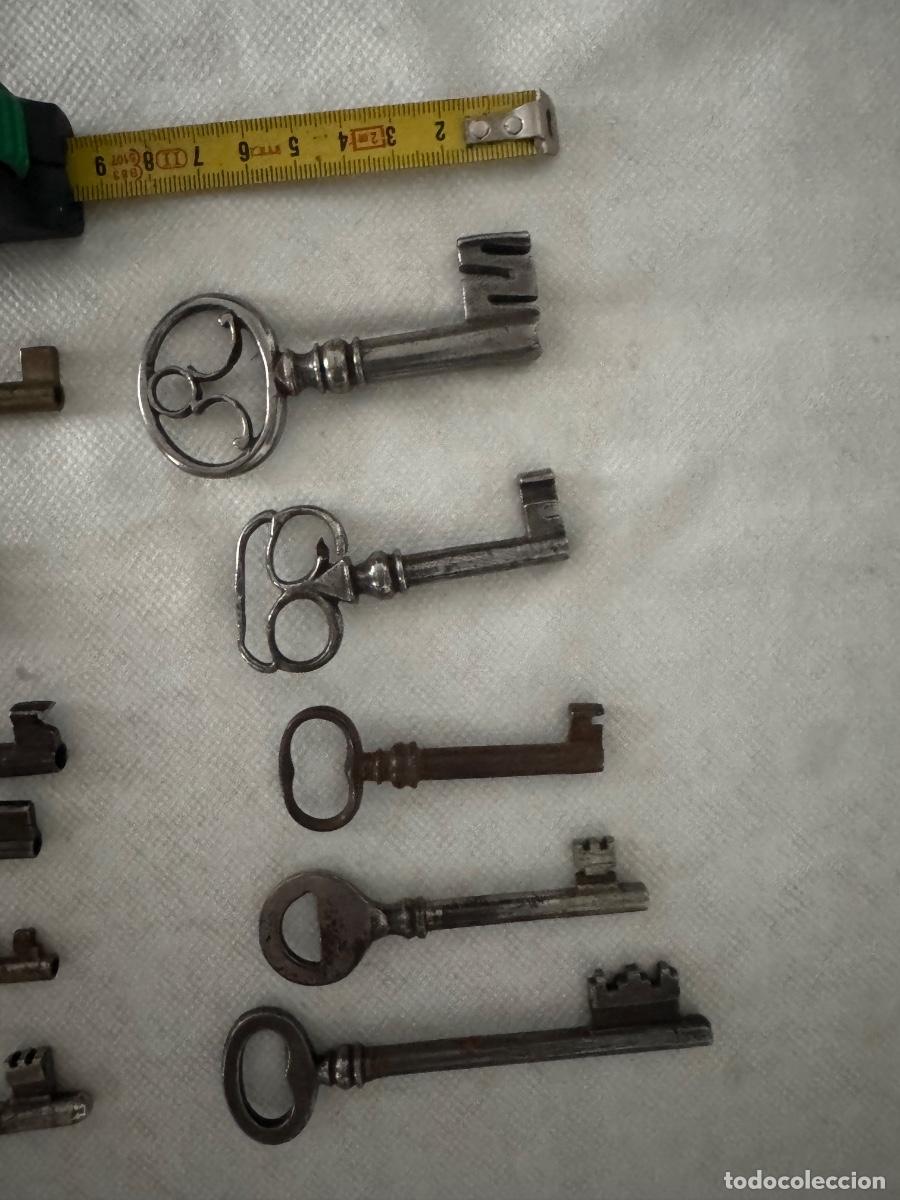 Antig&uuml;edades: Lote 6 llaves muy antiguas aprox 10cm