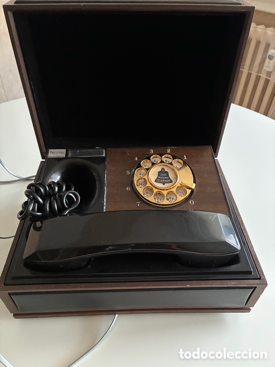 Telefoni: Tel&eacute;fono Antiguo vintage Ejecutivo Decotel, a&ntilde;os 80. Modelo DMH 2131 B