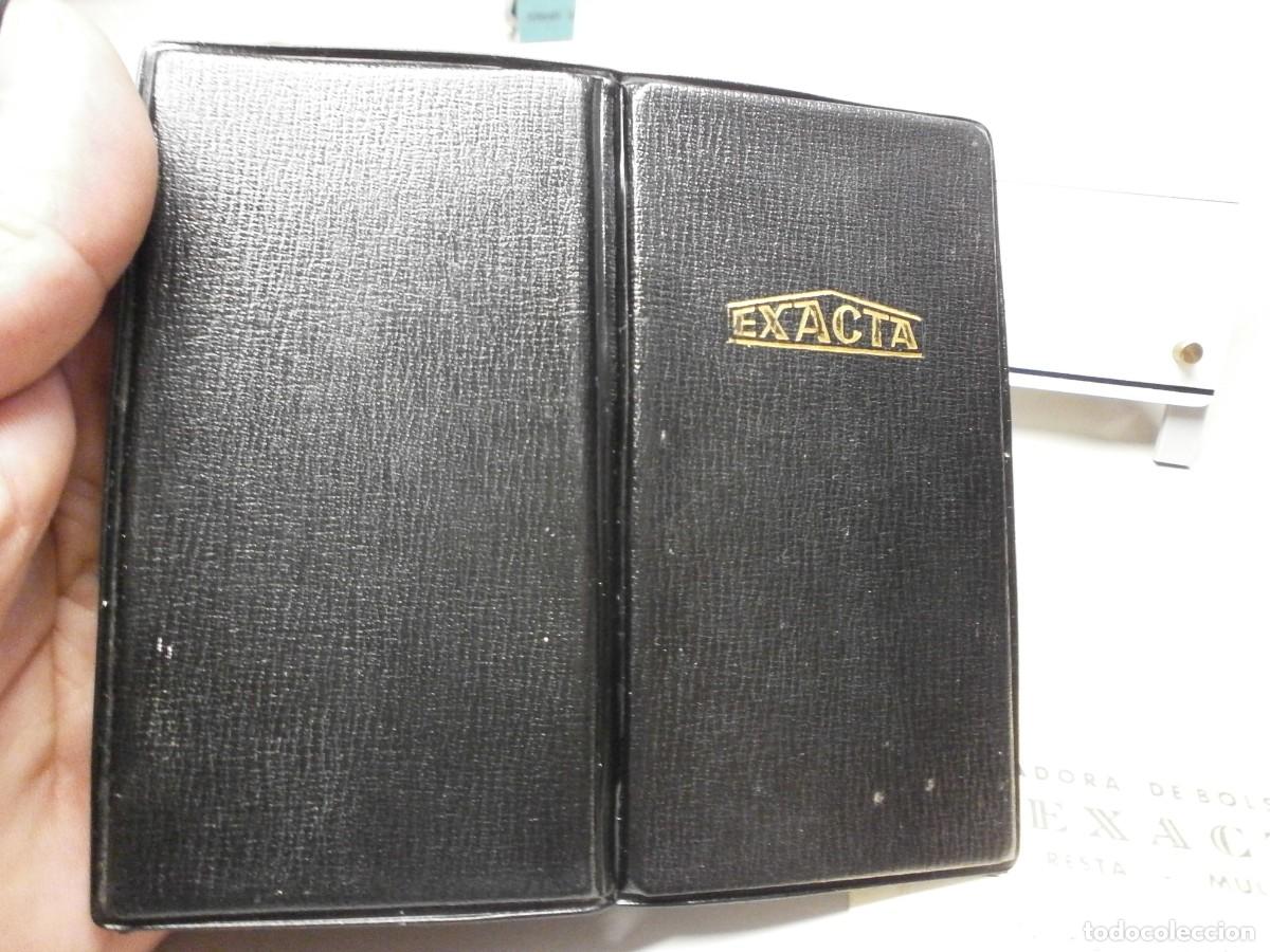 Antig&uuml;edades: antigua calculadora exacta completa con manual funciona - Foto 6