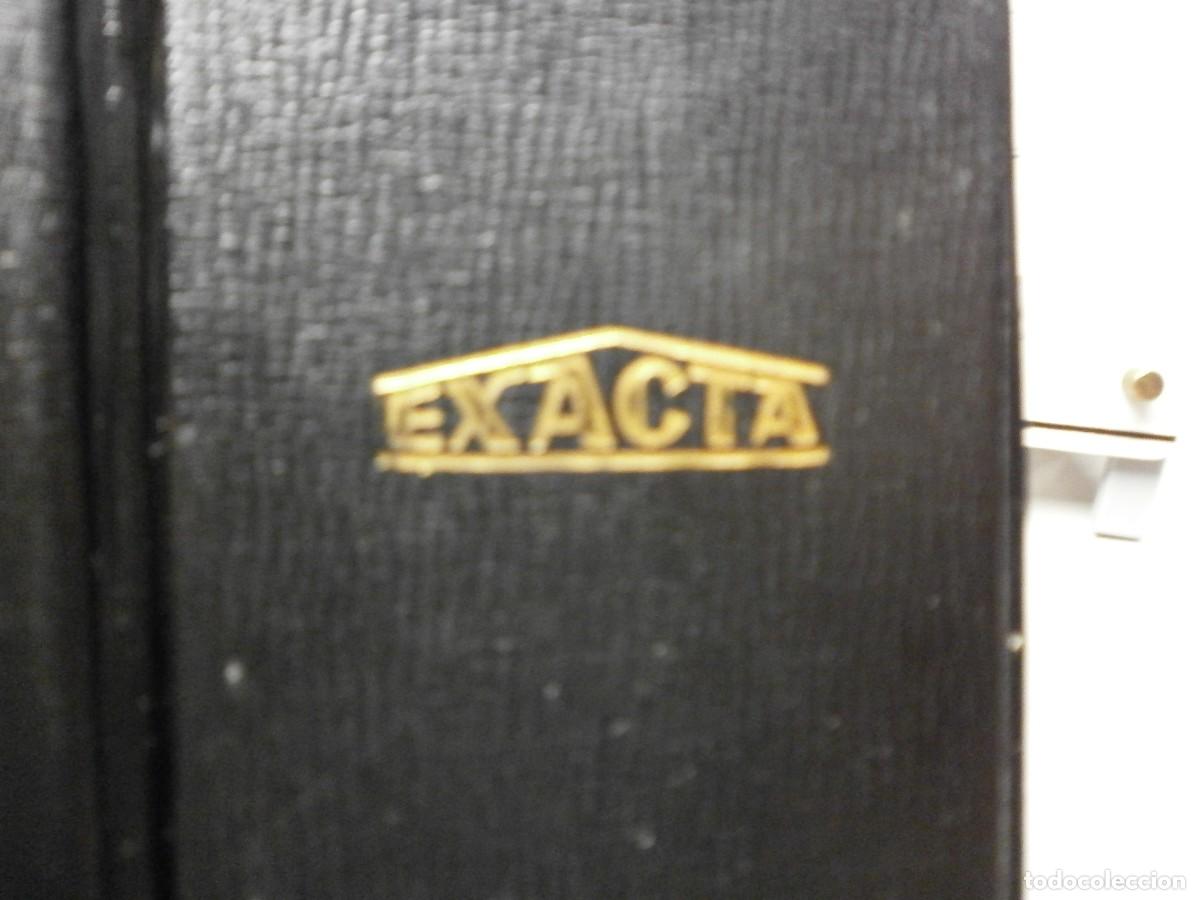Antig&uuml;edades: antigua calculadora exacta completa con manual funciona - Foto 7