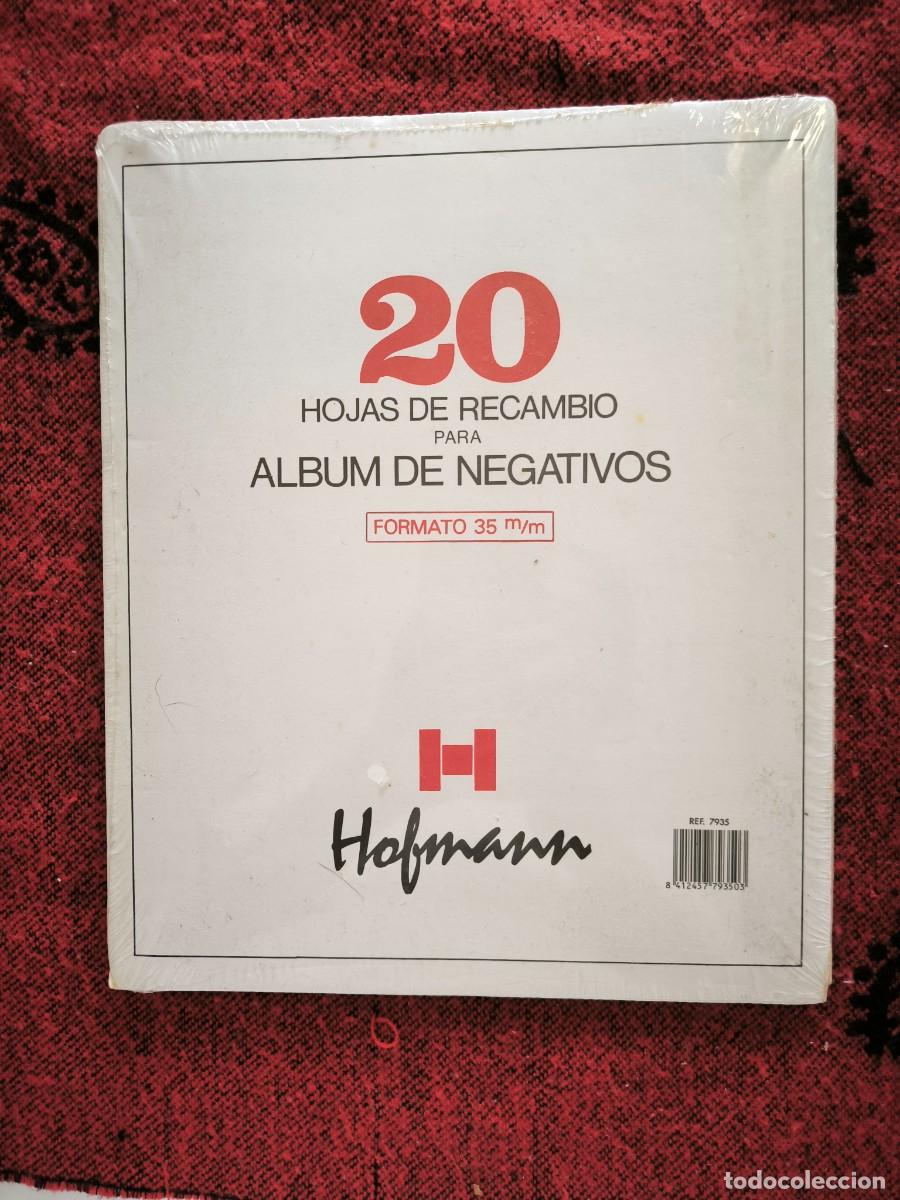Antig&uuml;edades: Hojas De Recambio Hofmann Para &Aacute;lbum De Negativos 35 Mm Precintado Sin Abrir 20 Unidades