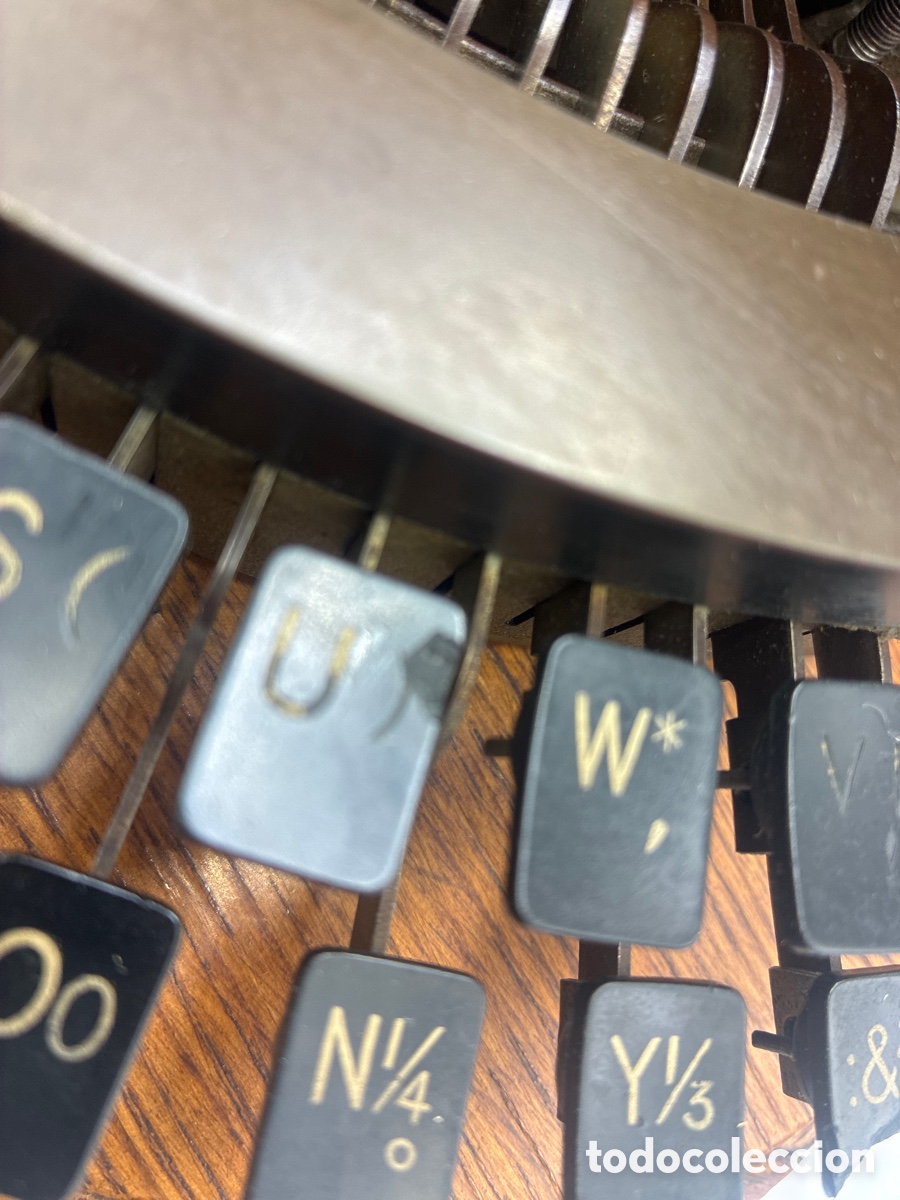 Antig&uuml;edades: M&aacute;quina de escribir Hammond n&uacute;mero 2. - Foto 4