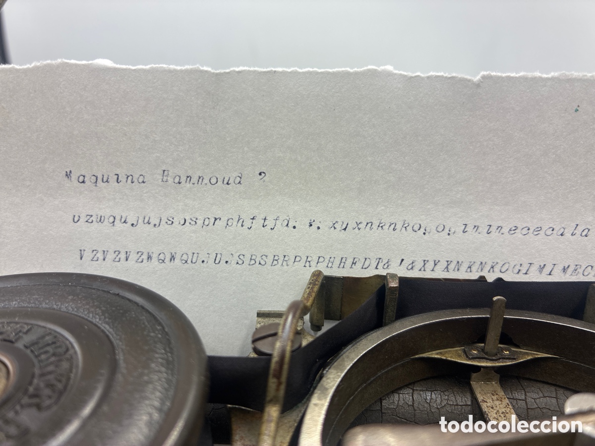 Antig&uuml;edades: M&aacute;quina de escribir Hammond n&uacute;mero 2. - Foto 5