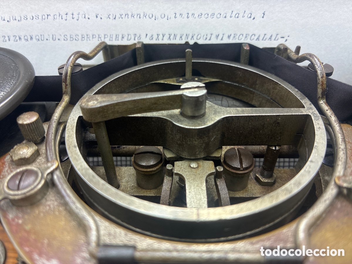 Antig&uuml;edades: M&aacute;quina de escribir Hammond n&uacute;mero 2. - Foto 6
