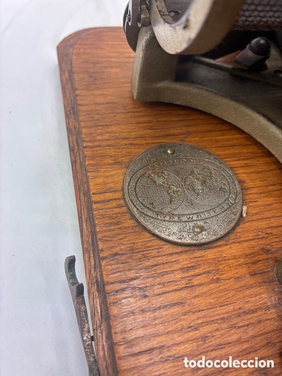Antig&uuml;edades: M&aacute;quina de escribir Hammond n&uacute;mero 2. - Foto 9