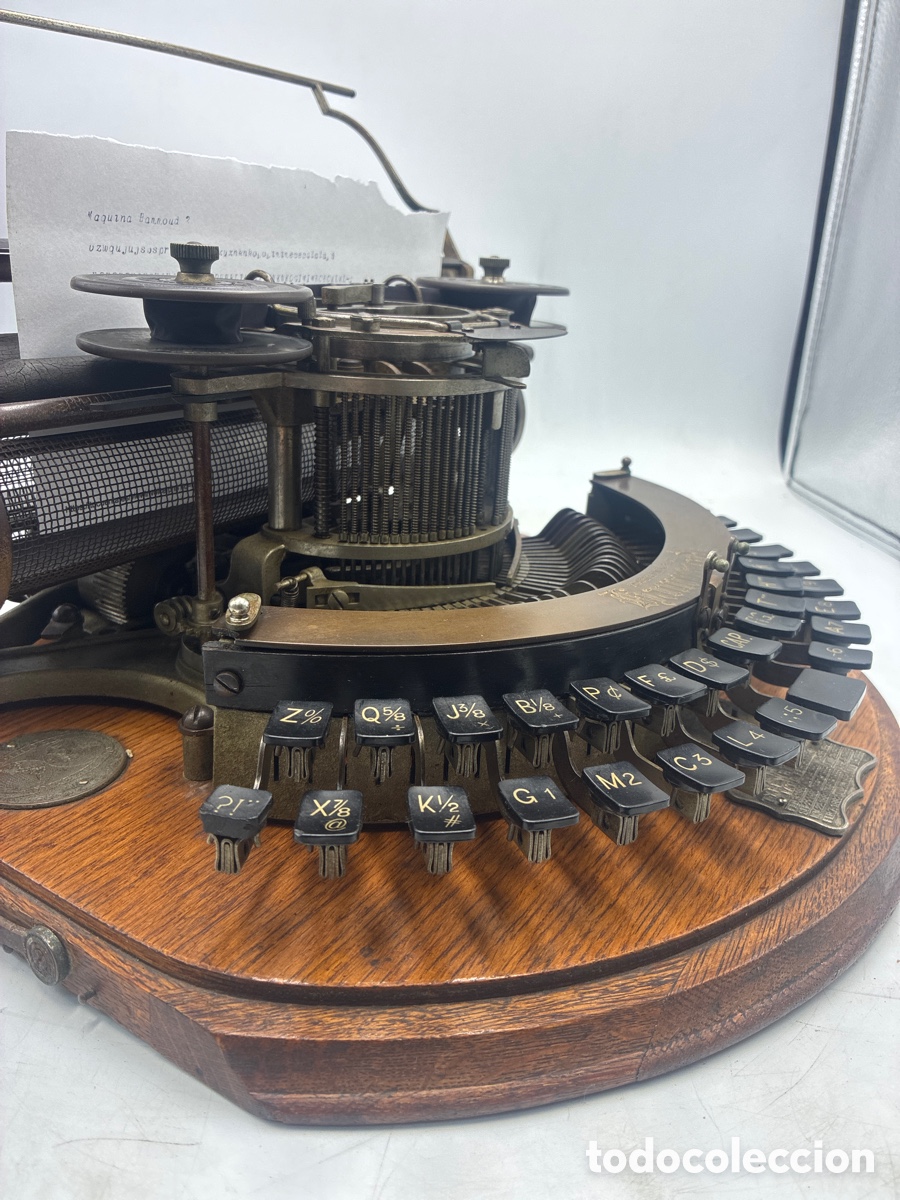 Antig&uuml;edades: M&aacute;quina de escribir Hammond n&uacute;mero 2. - Foto 10