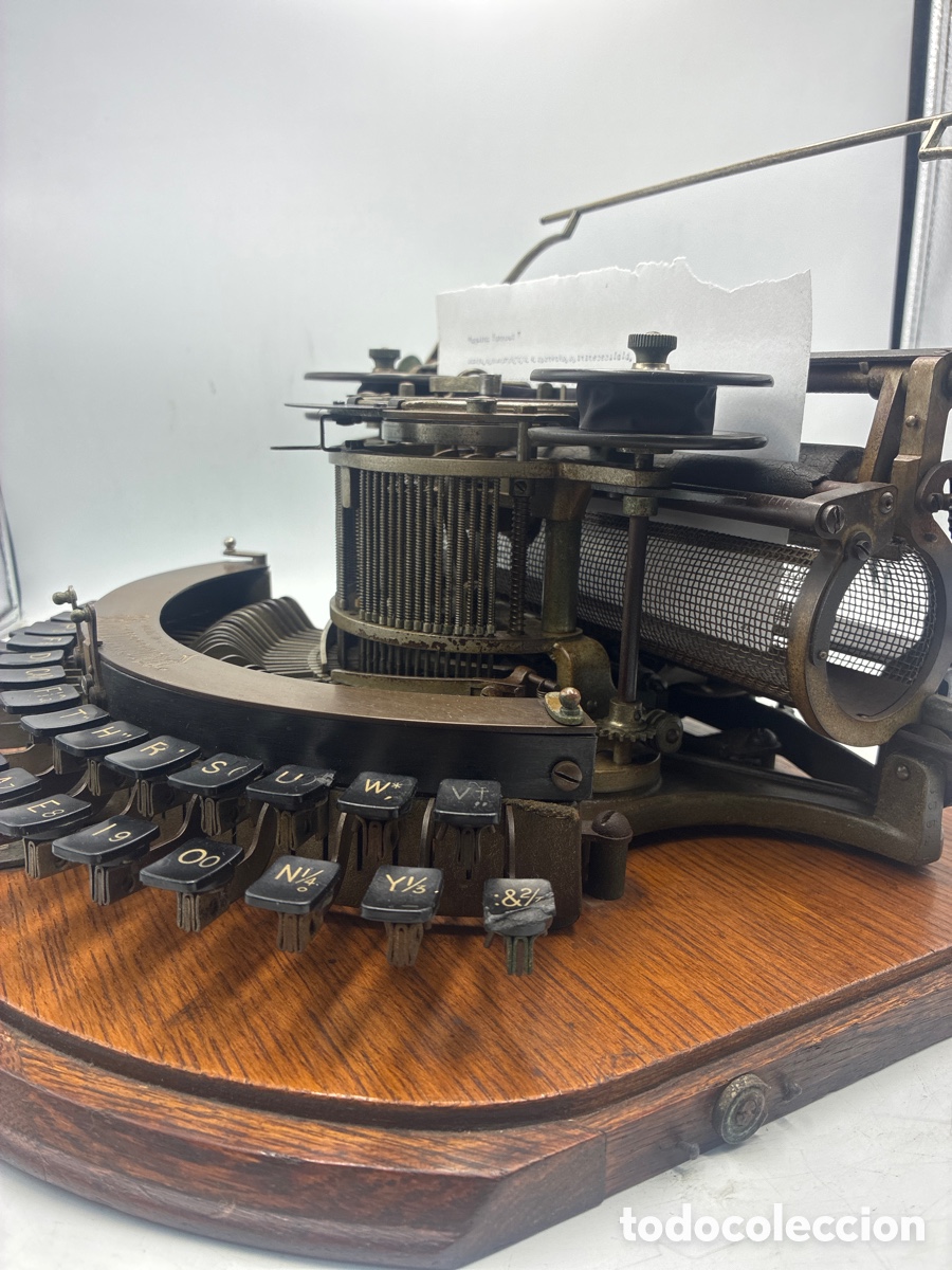 Antig&uuml;edades: M&aacute;quina de escribir Hammond n&uacute;mero 2. - Foto 11
