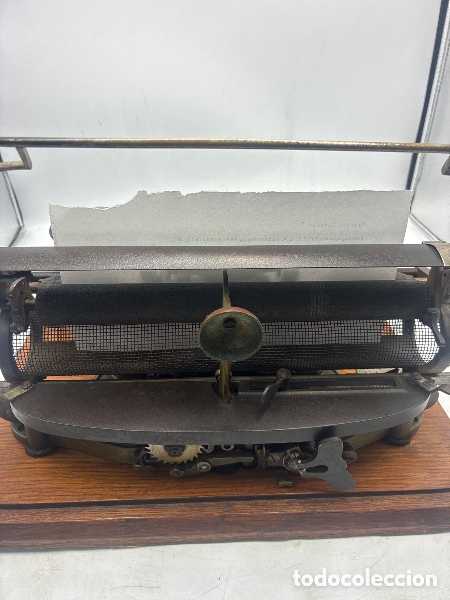 Antig&uuml;edades: M&aacute;quina de escribir Hammond n&uacute;mero 2. - Foto 13