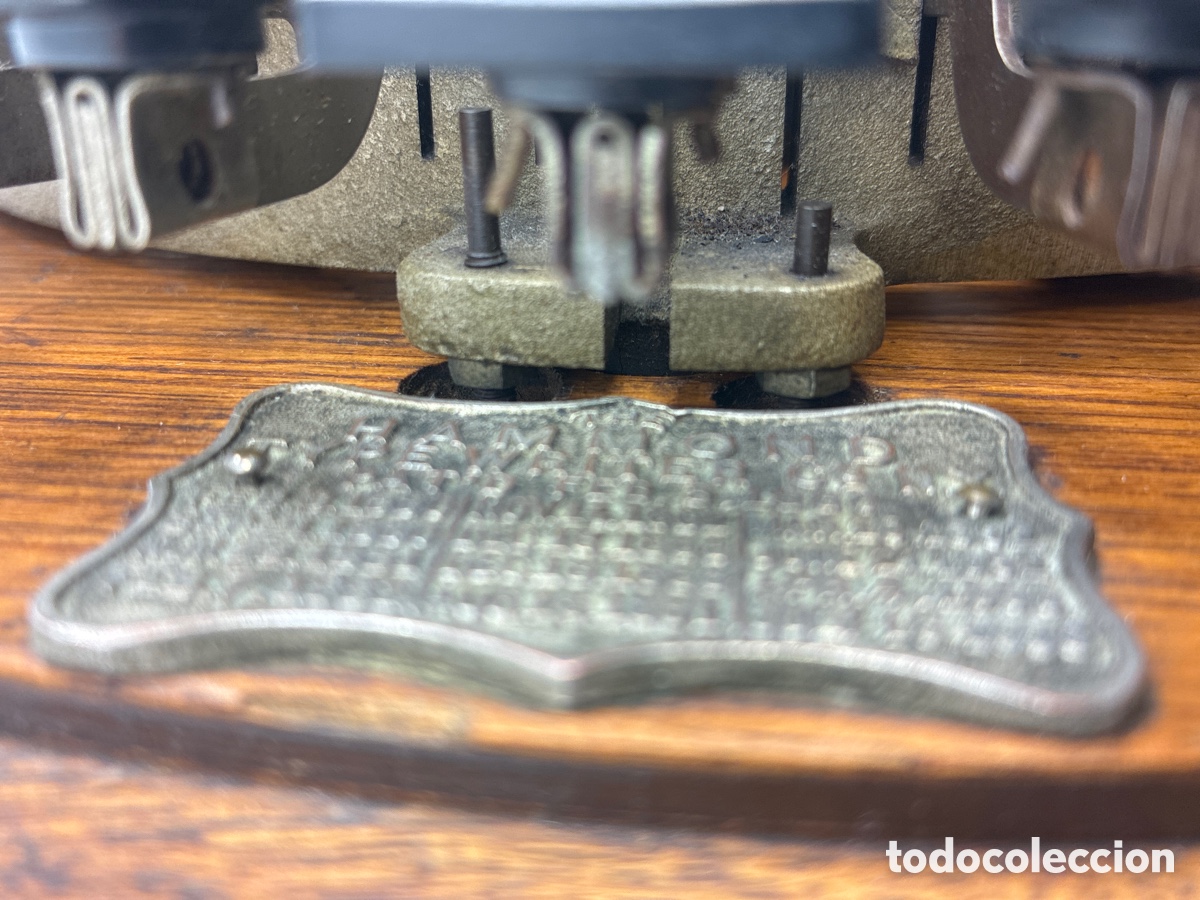 Antig&uuml;edades: M&aacute;quina de escribir Hammond n&uacute;mero 2. - Foto 14