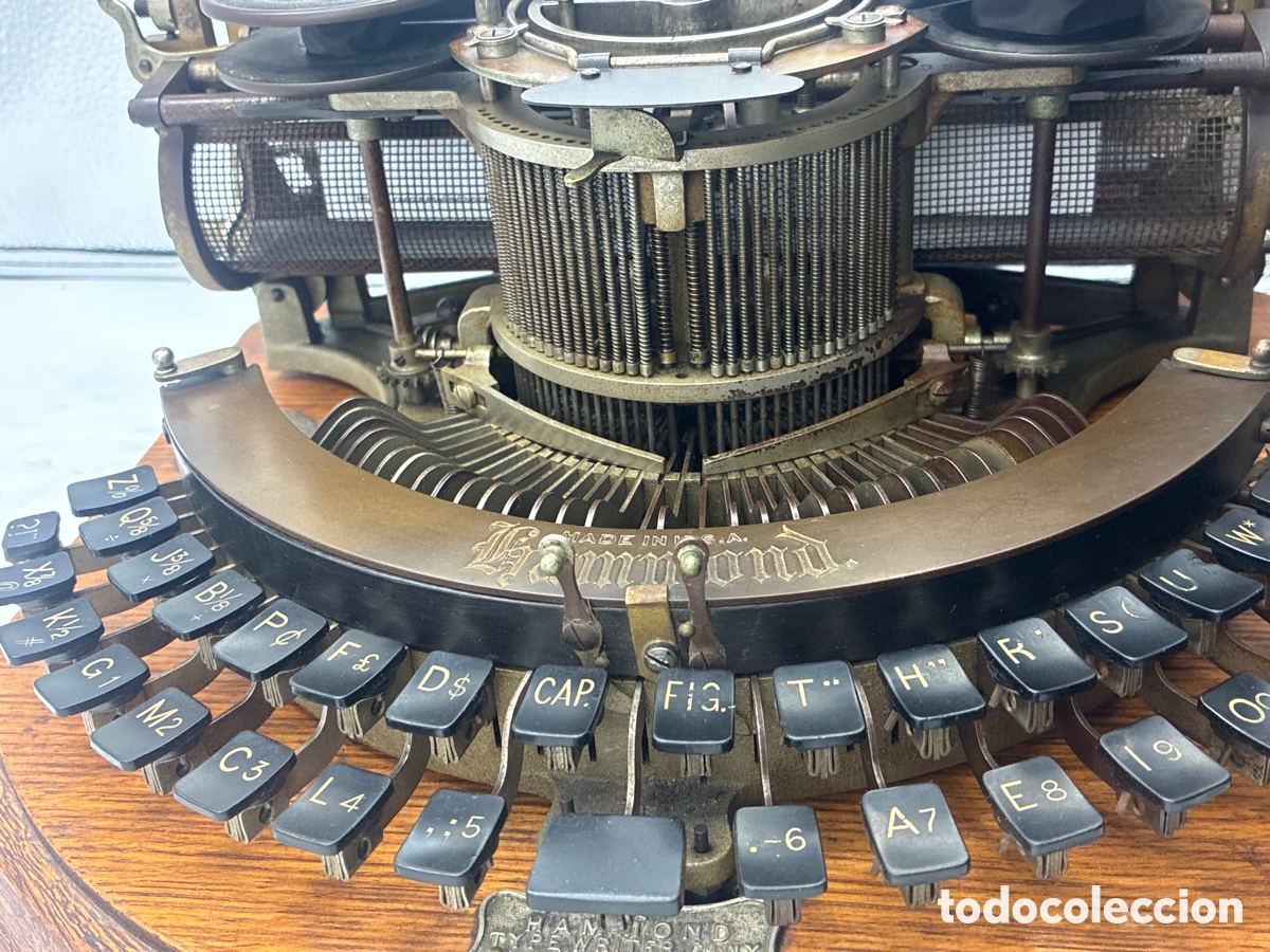 Antig&uuml;edades: M&aacute;quina de escribir Hammond n&uacute;mero 2. - Foto 15