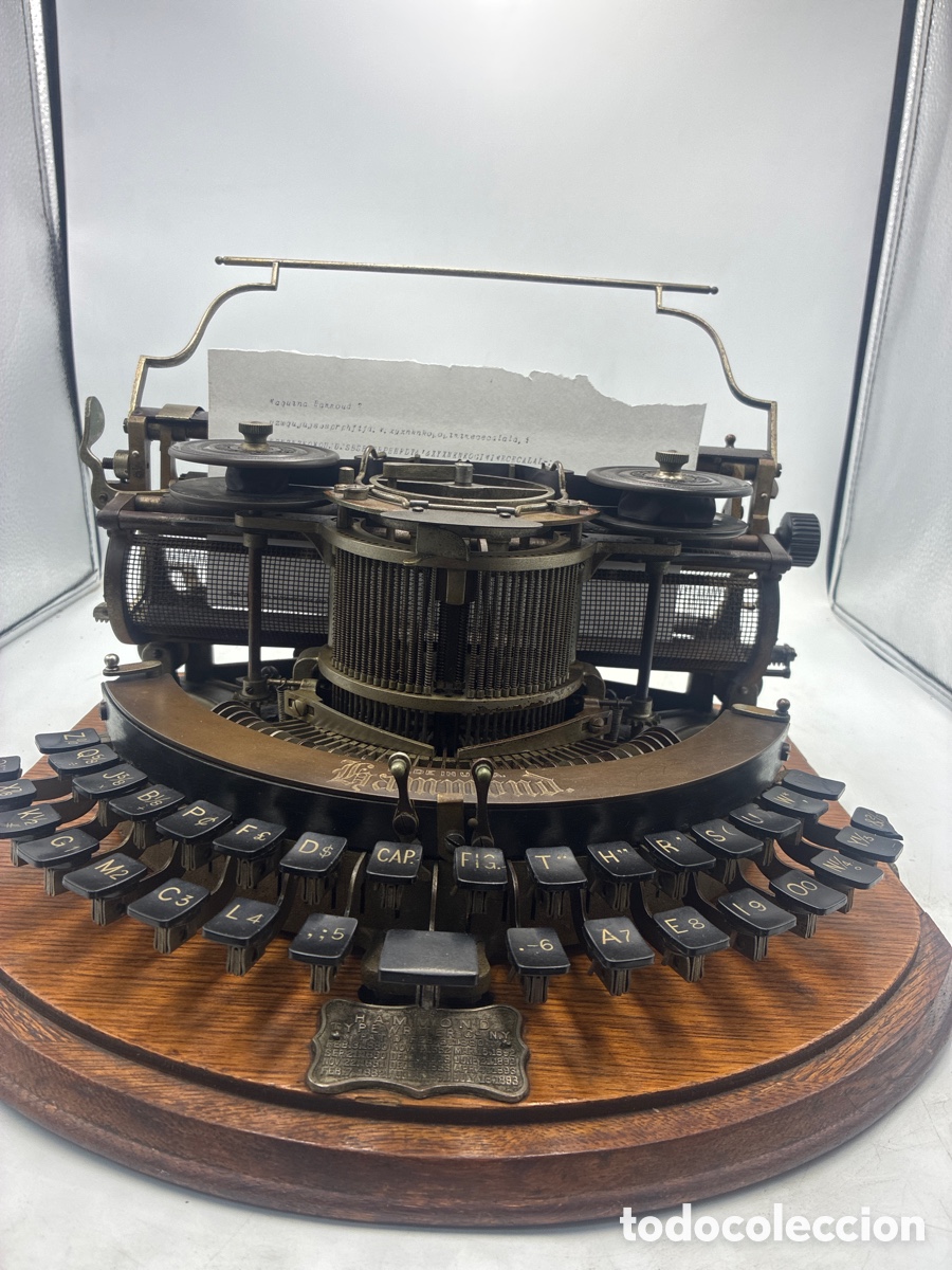Antig&uuml;edades: M&aacute;quina de escribir Hammond n&uacute;mero 2. - Foto 2