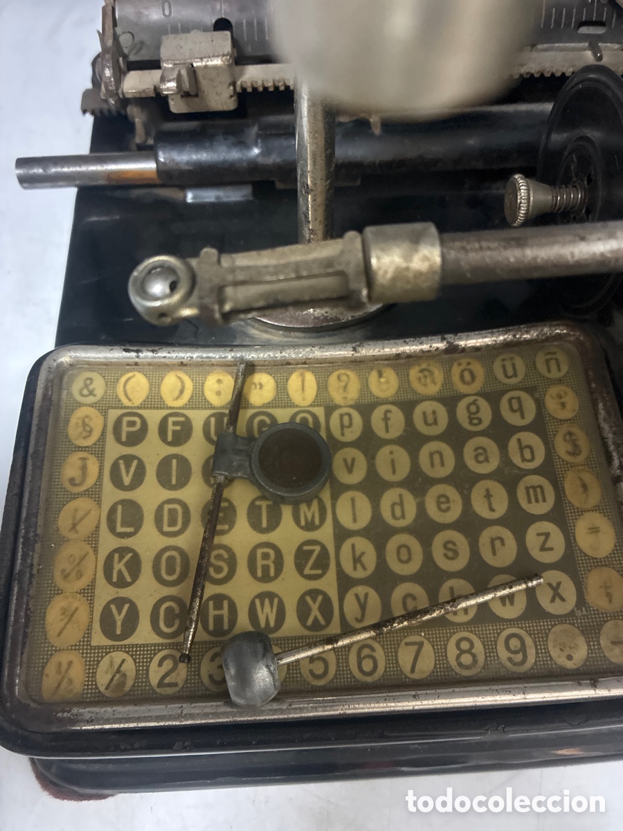 Antig&uuml;edades: M&aacute;quina de Escribir Mignon N&uacute;mero 4. - Foto 2