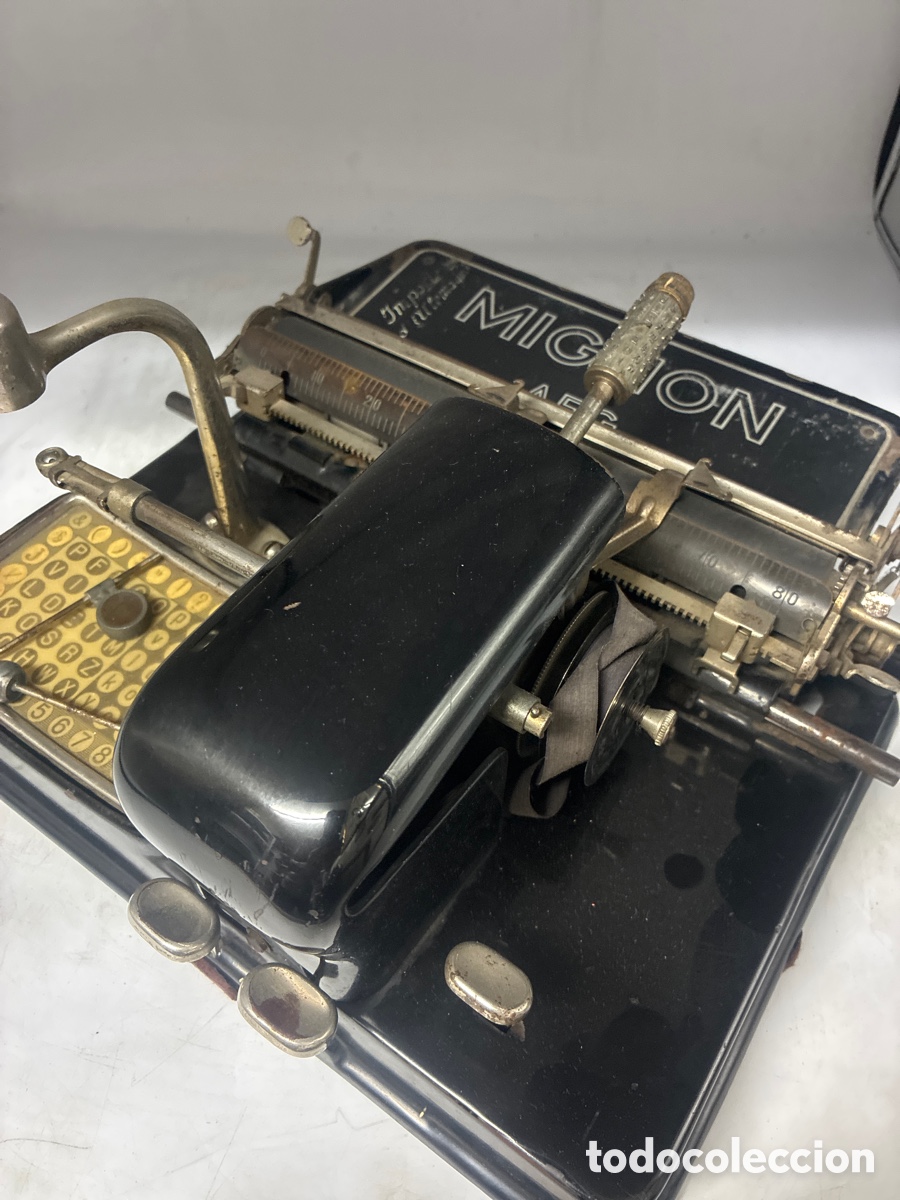 Antig&uuml;edades: M&aacute;quina de Escribir Mignon N&uacute;mero 4. - Foto 4