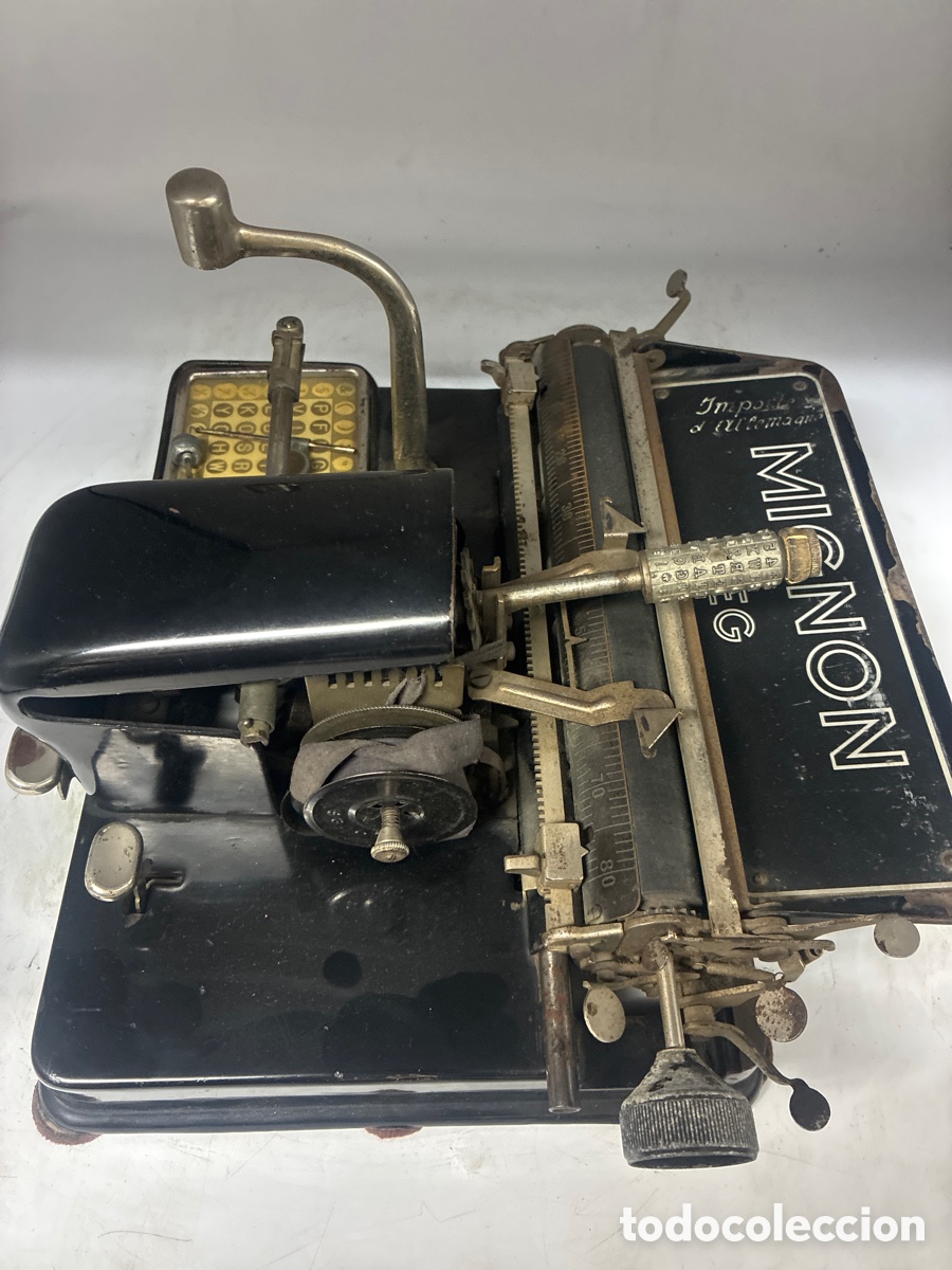 Antig&uuml;edades: M&aacute;quina de Escribir Mignon N&uacute;mero 4. - Foto 5