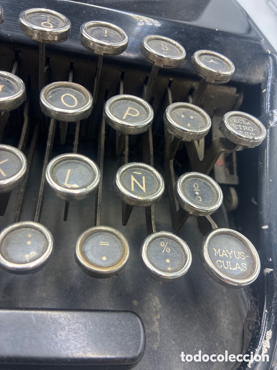 Antig&uuml;edades: M&aacute;quina de Escribir Olivetti ICO. - Foto 3