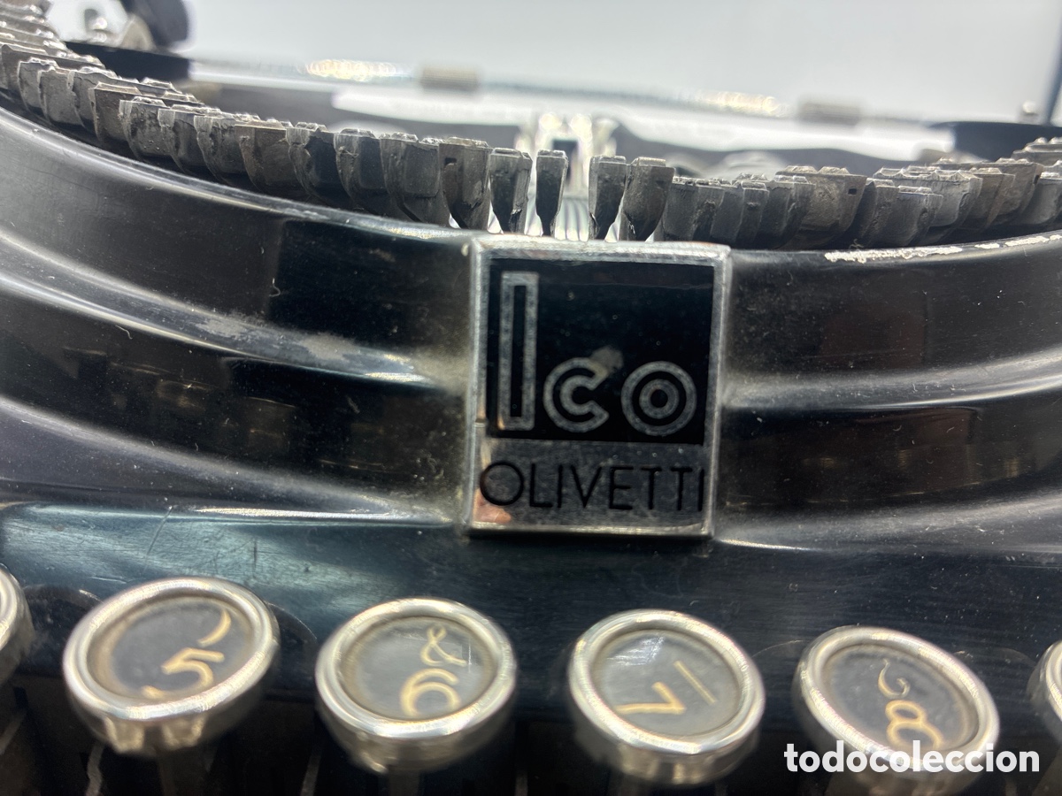 Antig&uuml;edades: M&aacute;quina de Escribir Olivetti ICO. - Foto 5