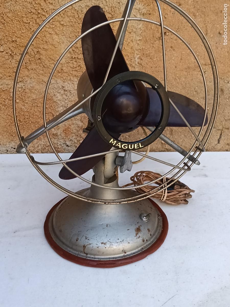 Antig&uuml;edades: ANTIGUO VENTILADOR MAGEL FUNCIONANDO - Foto 5