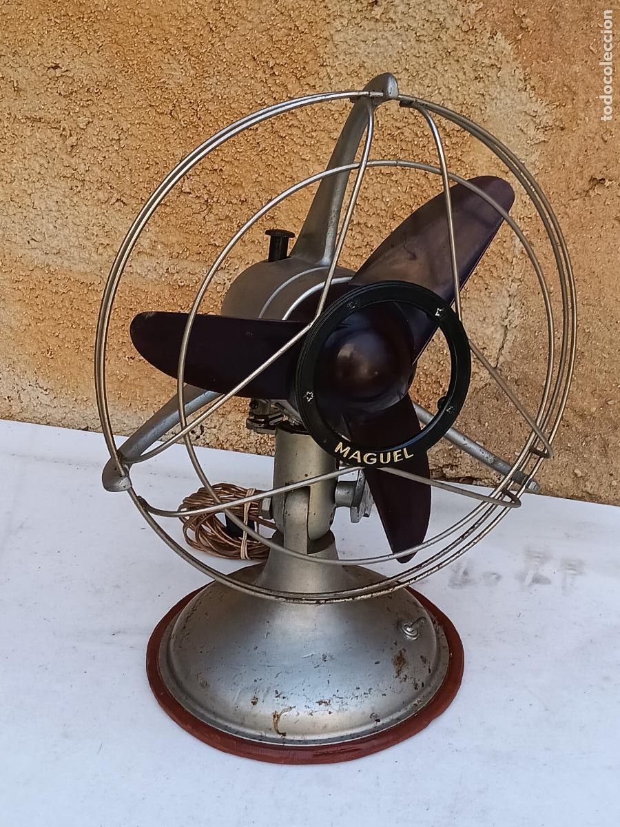 Antig&uuml;edades: ANTIGUO VENTILADOR MAGEL FUNCIONANDO - Foto 6
