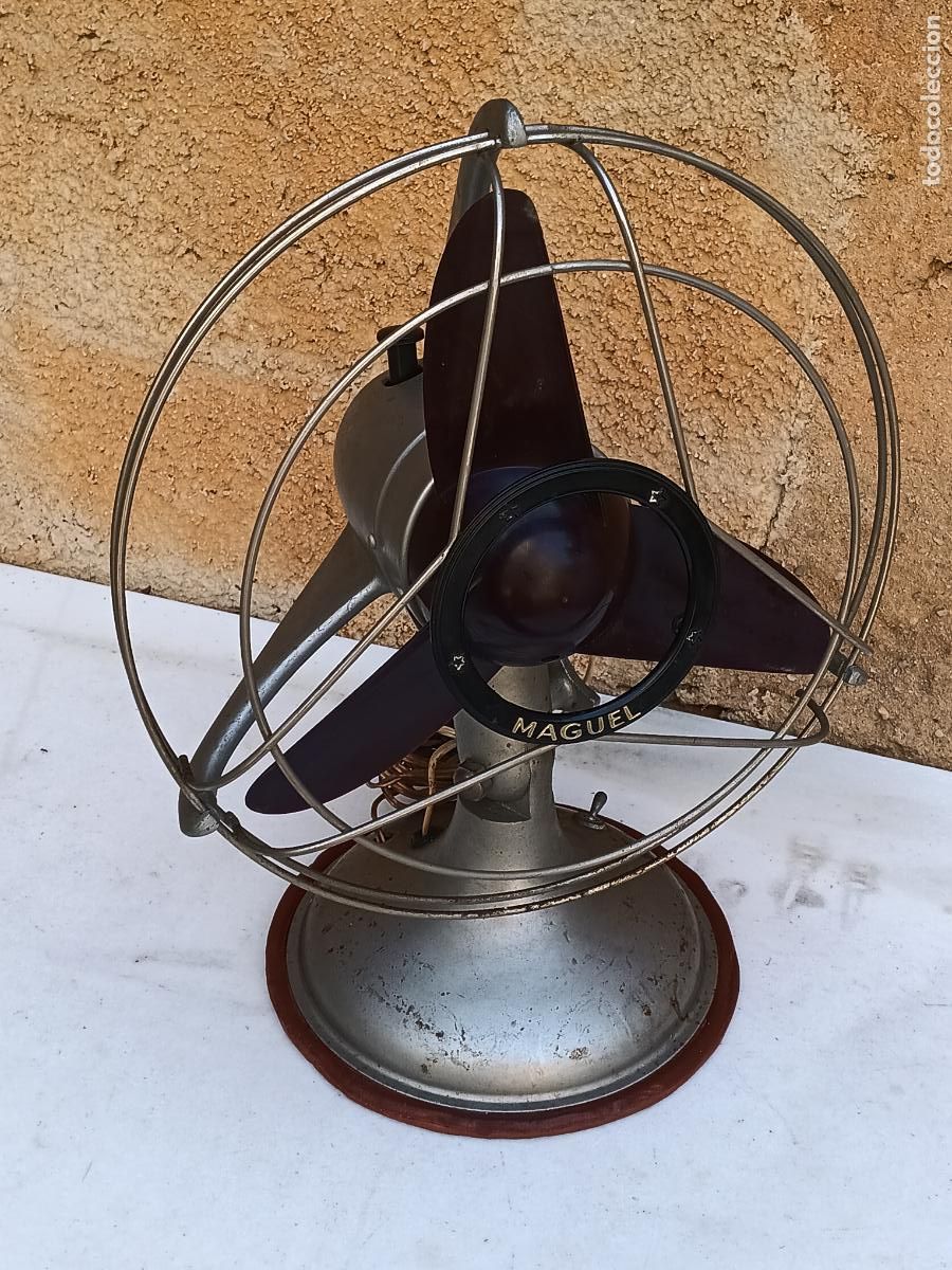 Antig&uuml;edades: ANTIGUO VENTILADOR MAGEL FUNCIONANDO