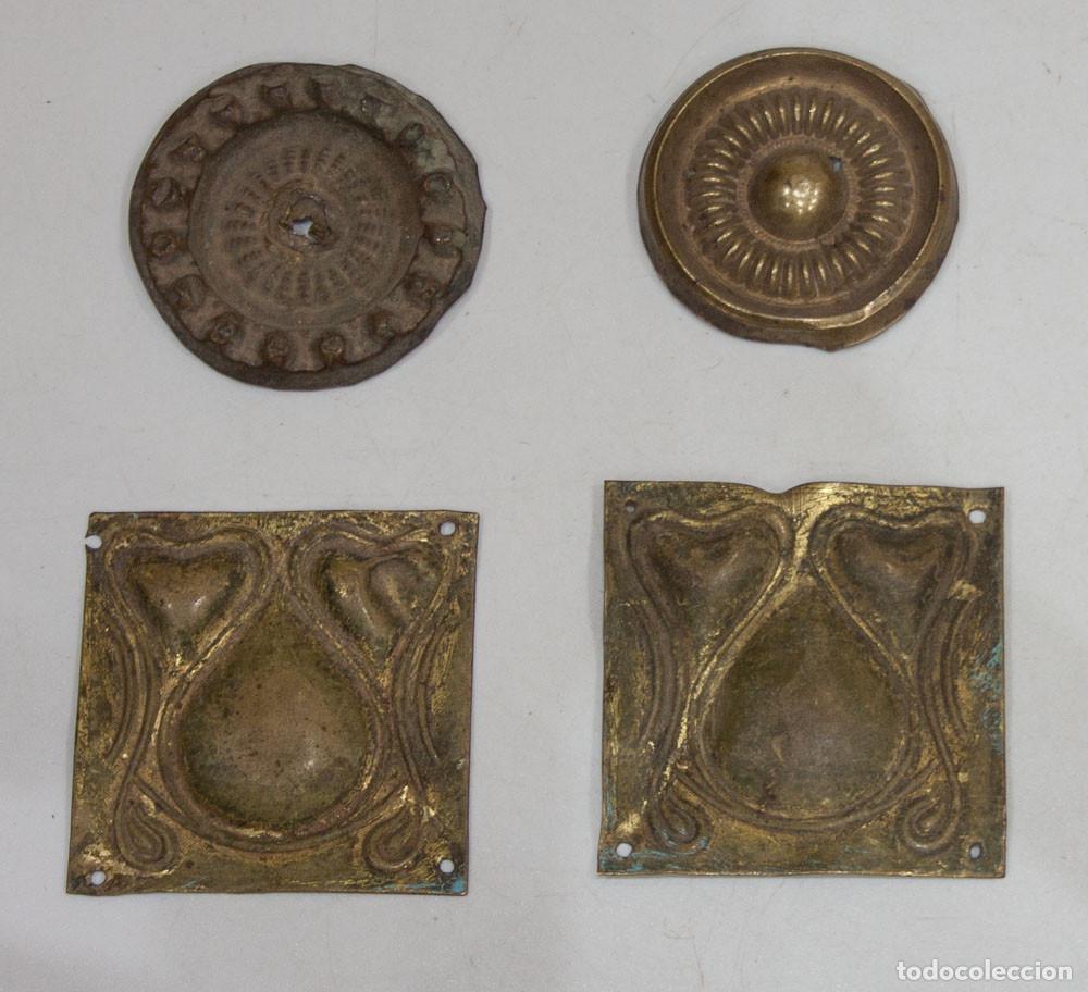 Antig&uuml;edades: ANTIGUOS APLIQUES PARA MARCO O MUEBLE. - Foto 3
