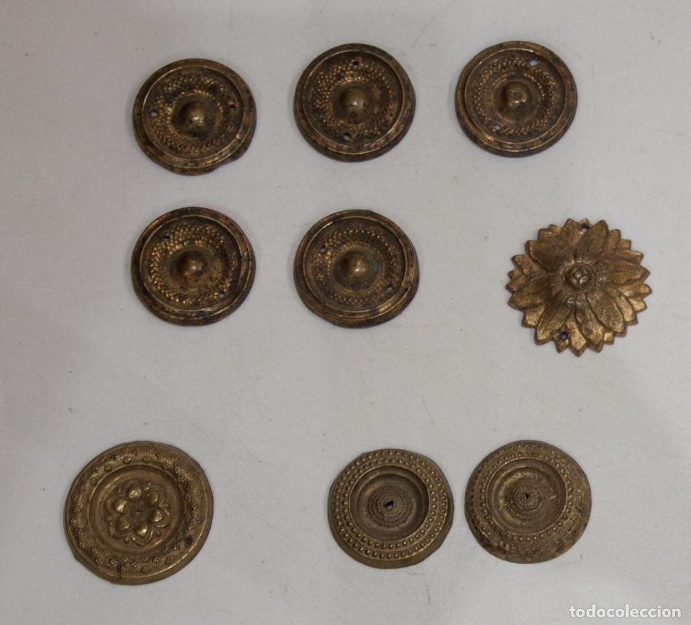 Antig&uuml;edades: ANTIGUOS APLIQUES PARA MARCO O MUEBLE. - Foto 4
