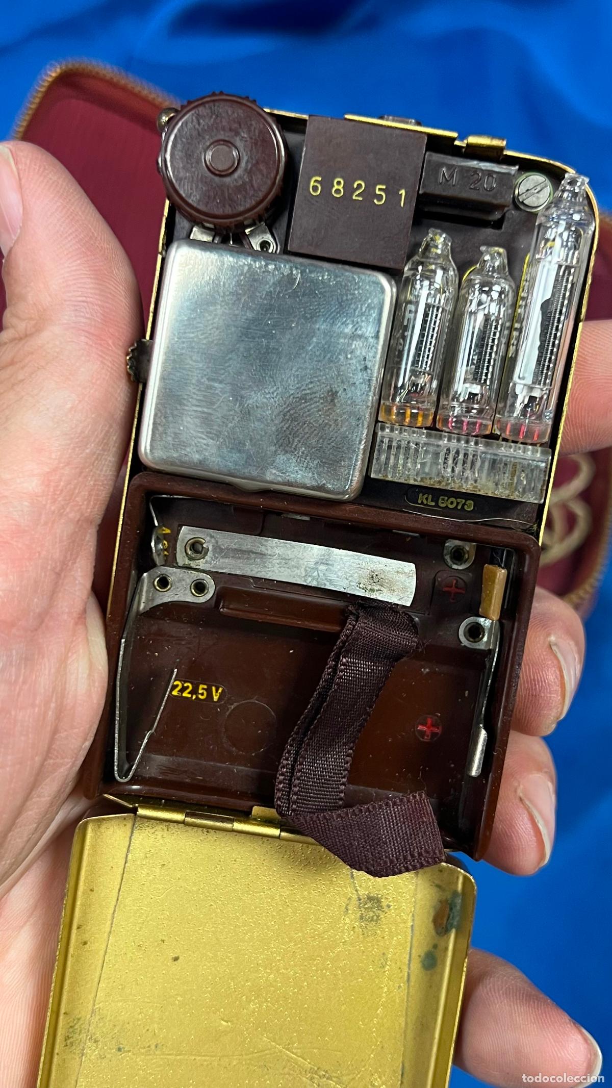Antig&uuml;edades: Philips aud&iacute;fono Vintage como nuevo COMPLETO FUNCIONANDO PROBADO - Foto 9