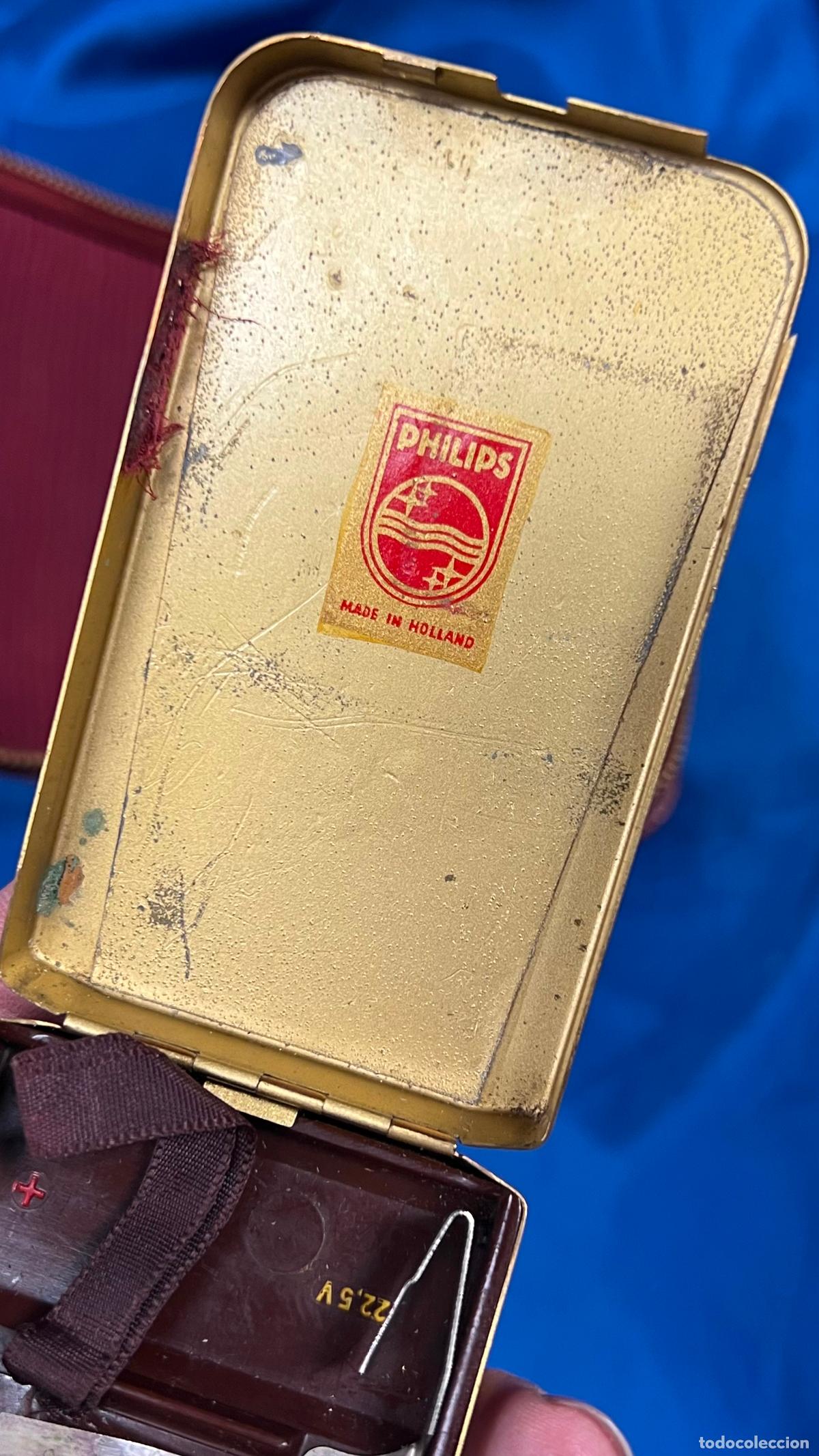 Antig&uuml;edades: Philips aud&iacute;fono Vintage como nuevo COMPLETO FUNCIONANDO PROBADO - Foto 10