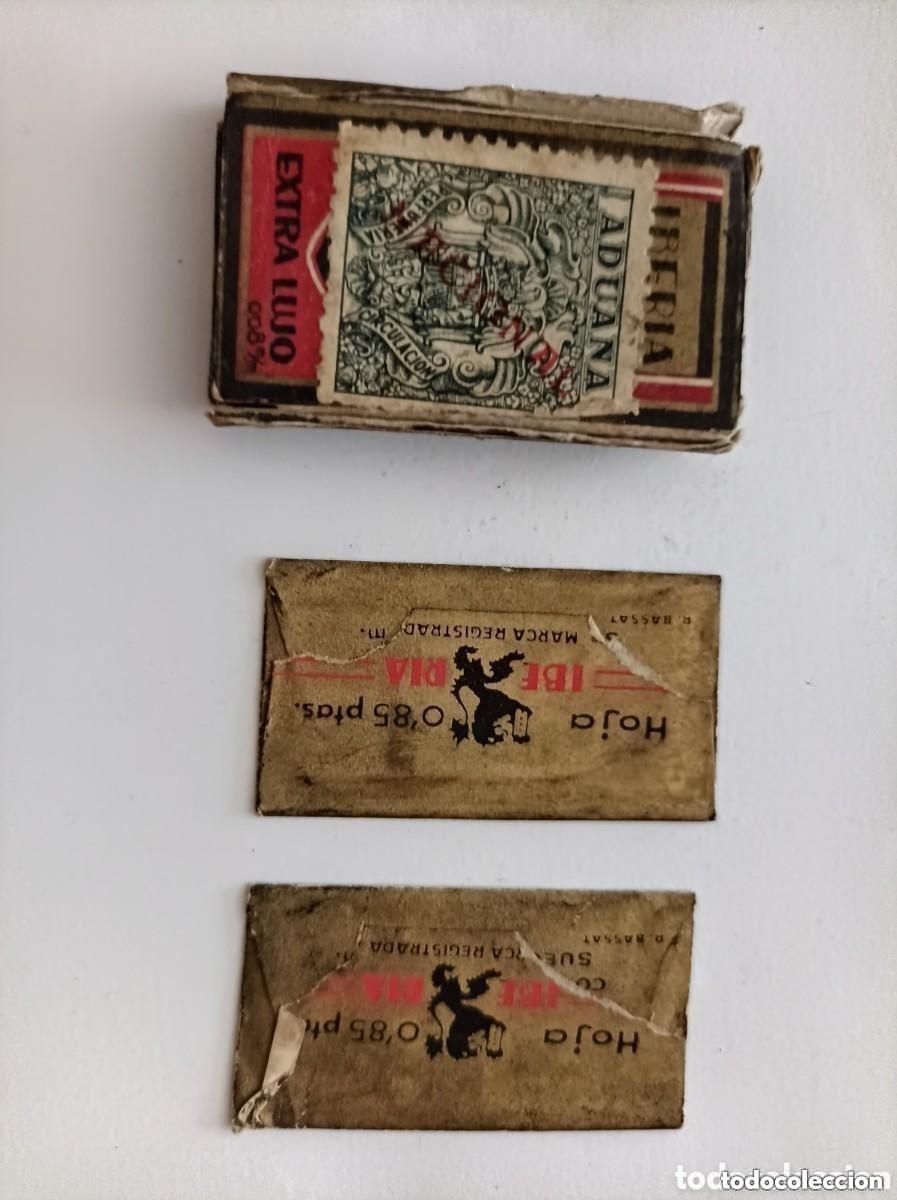 Antig&uuml;edades: Hojas de afeitar Iberia extralujo 8 - Foto 3