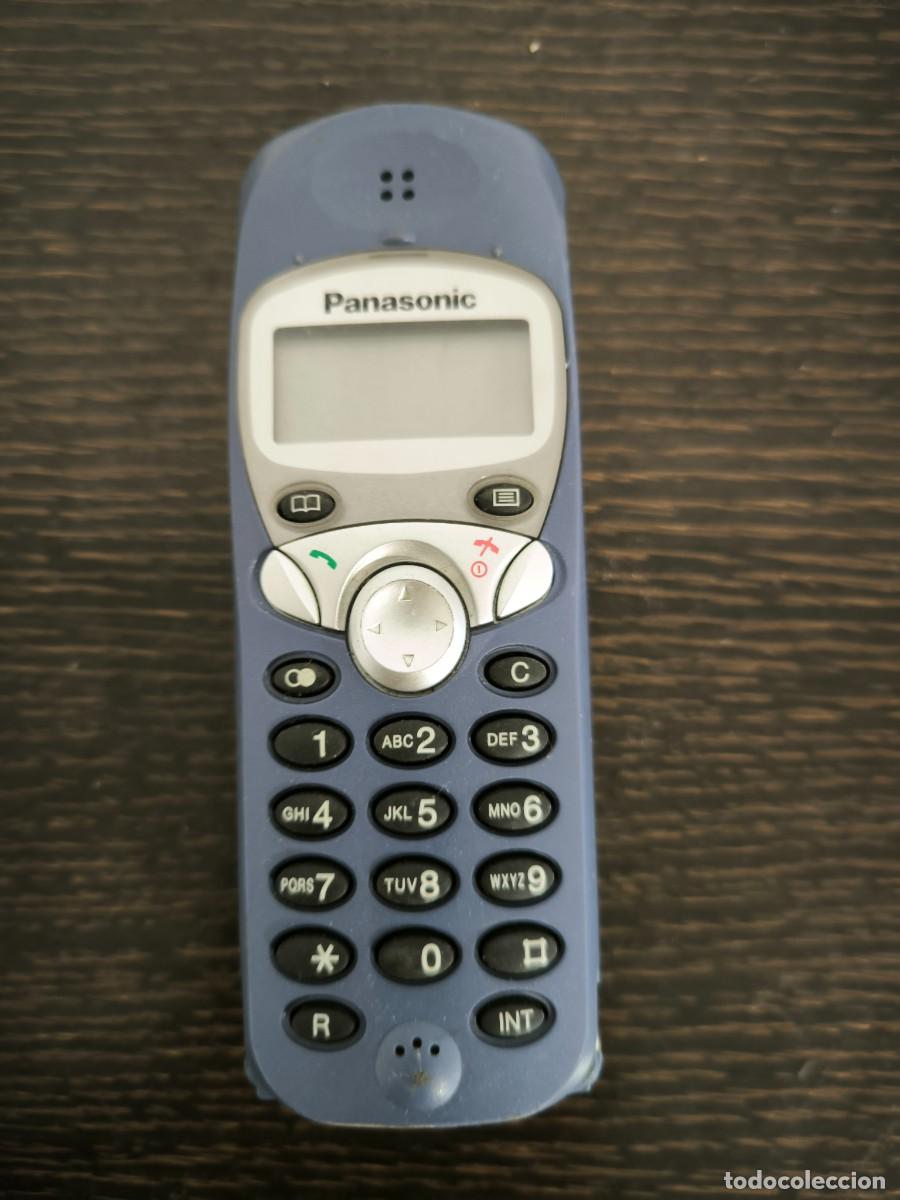 Tel&eacute;fonos: Tel&eacute;fono Inal&aacute;mbrico Panasonic Azul &middot; Auricular Supletorio Con Pantalla Y Agenda &middot; DECT