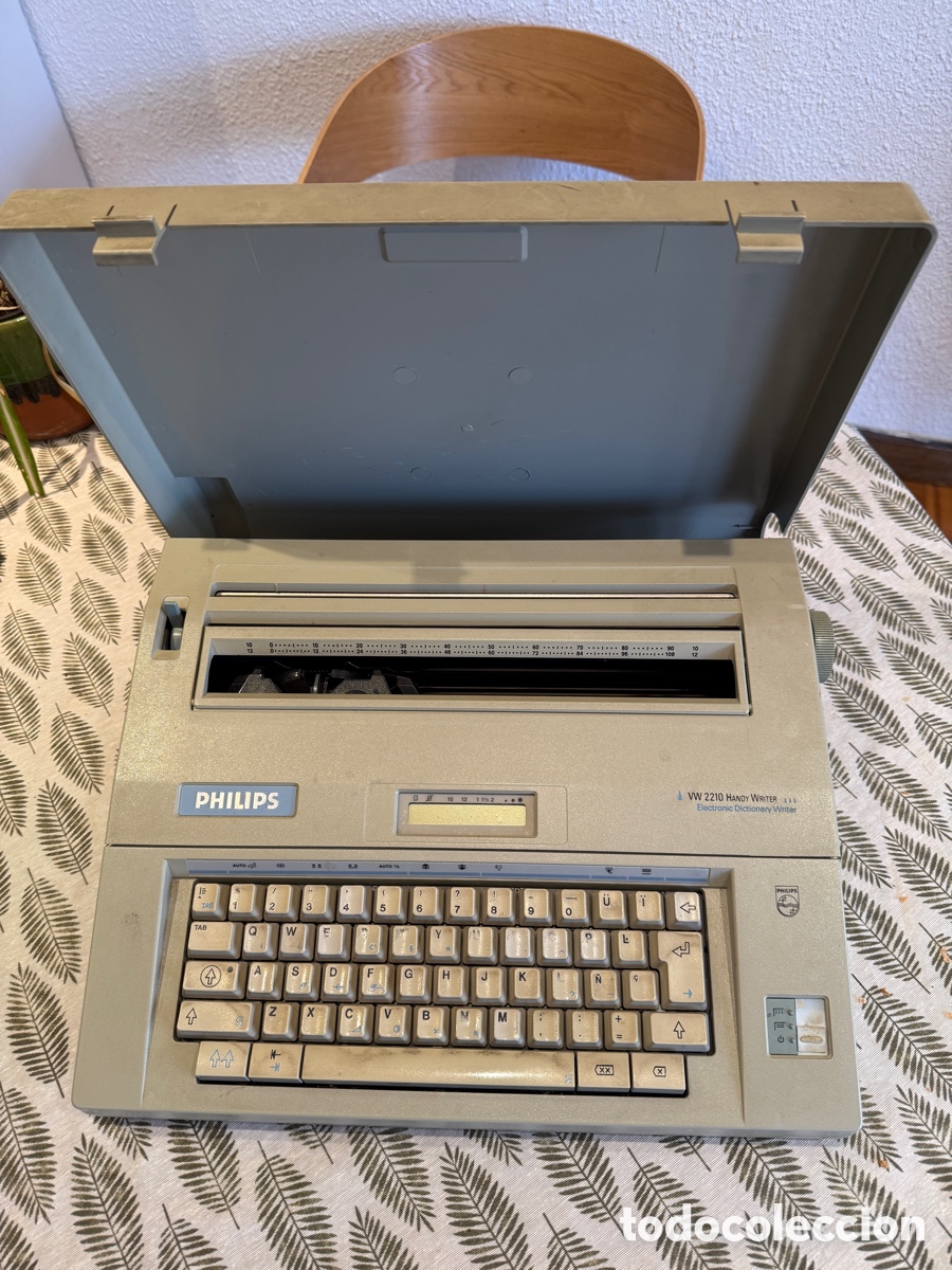 Antig&uuml;edades: Maquina de escribir PHILIPS VW 2210 Handy Writer