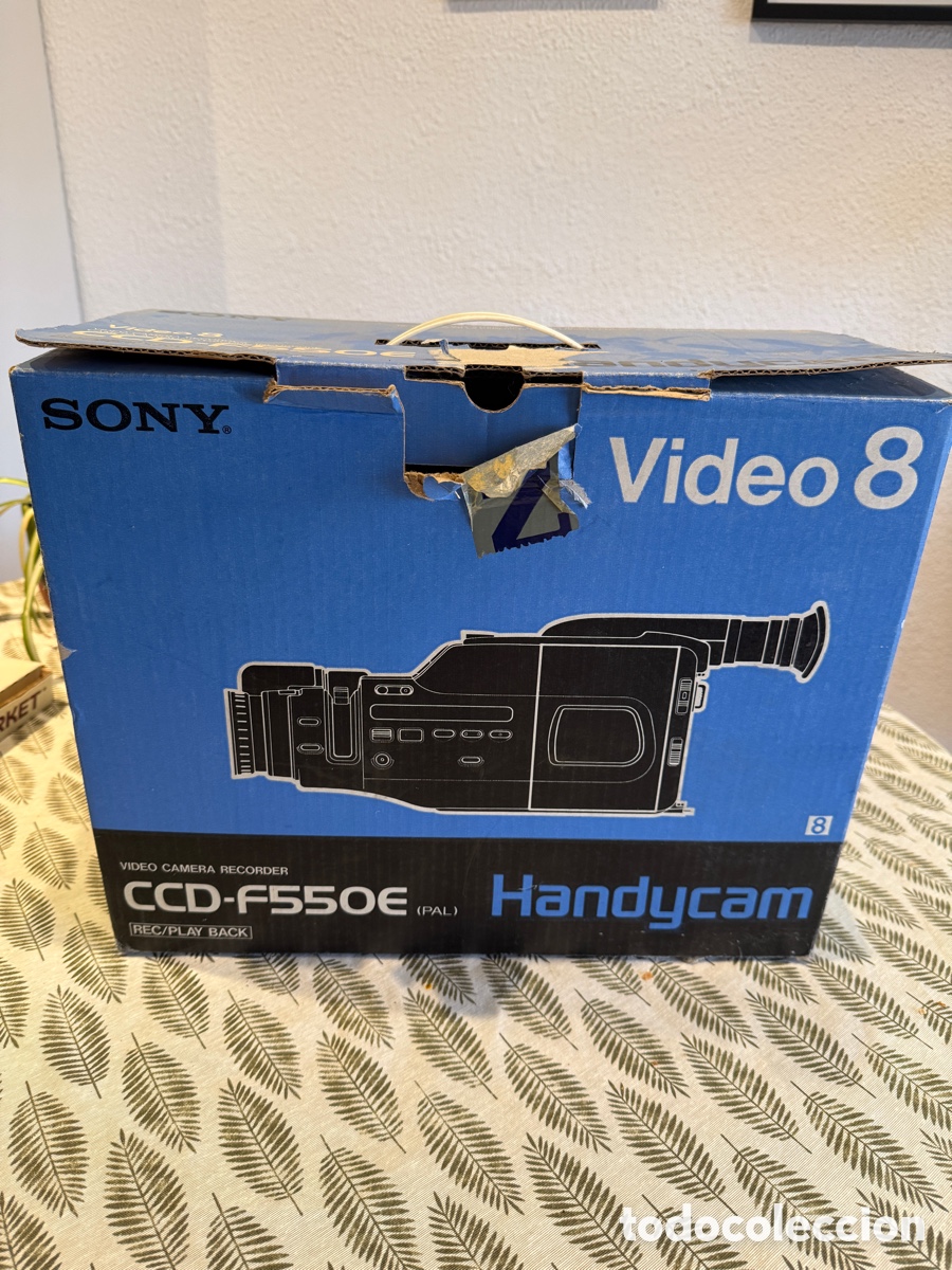 Antig&uuml;edades: Videocamara Video8 Sony Handycam CCD-F550E (PAL)