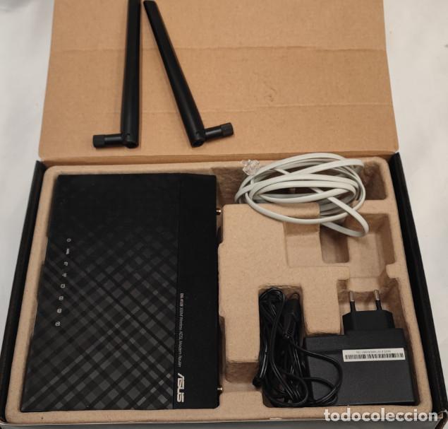 Antig&uuml;edades: ROUTER MODEM ADSL, ASUS DSL-N12U, WIRELESS-N - Foto 2