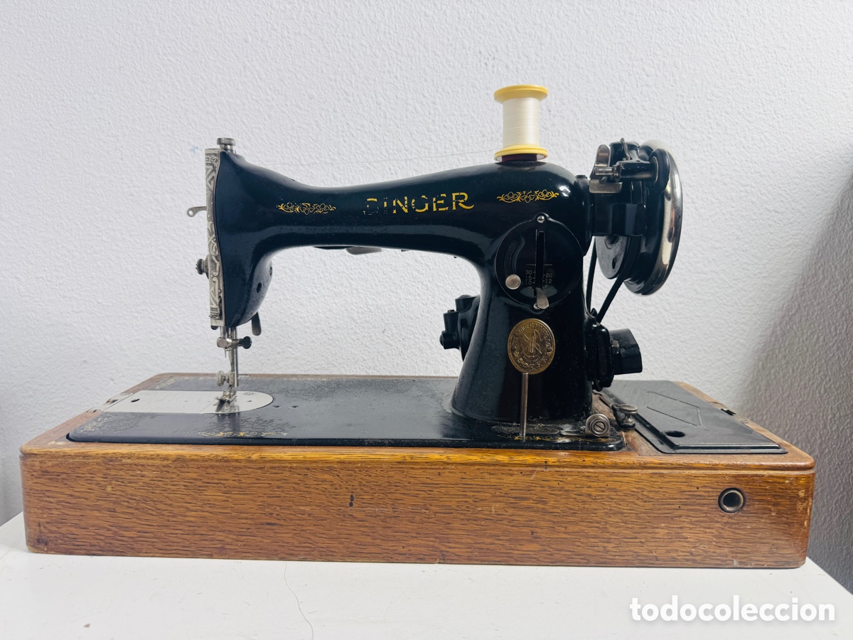Antig&uuml;edades: Singer Antigua M&aacute;quina de Coser de colecci&oacute;n Great Britain