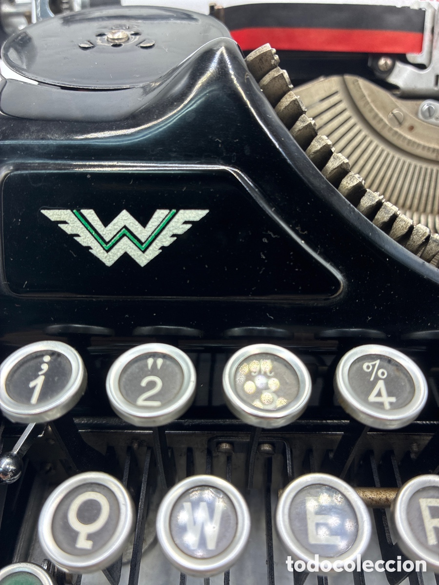 Antig&uuml;edades: M&aacute;quina de escribir Continental. - Foto 5