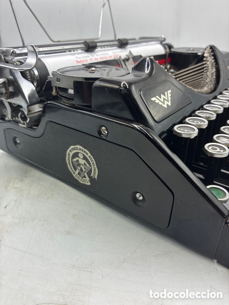 Antig&uuml;edades: M&aacute;quina de escribir Continental. - Foto 6