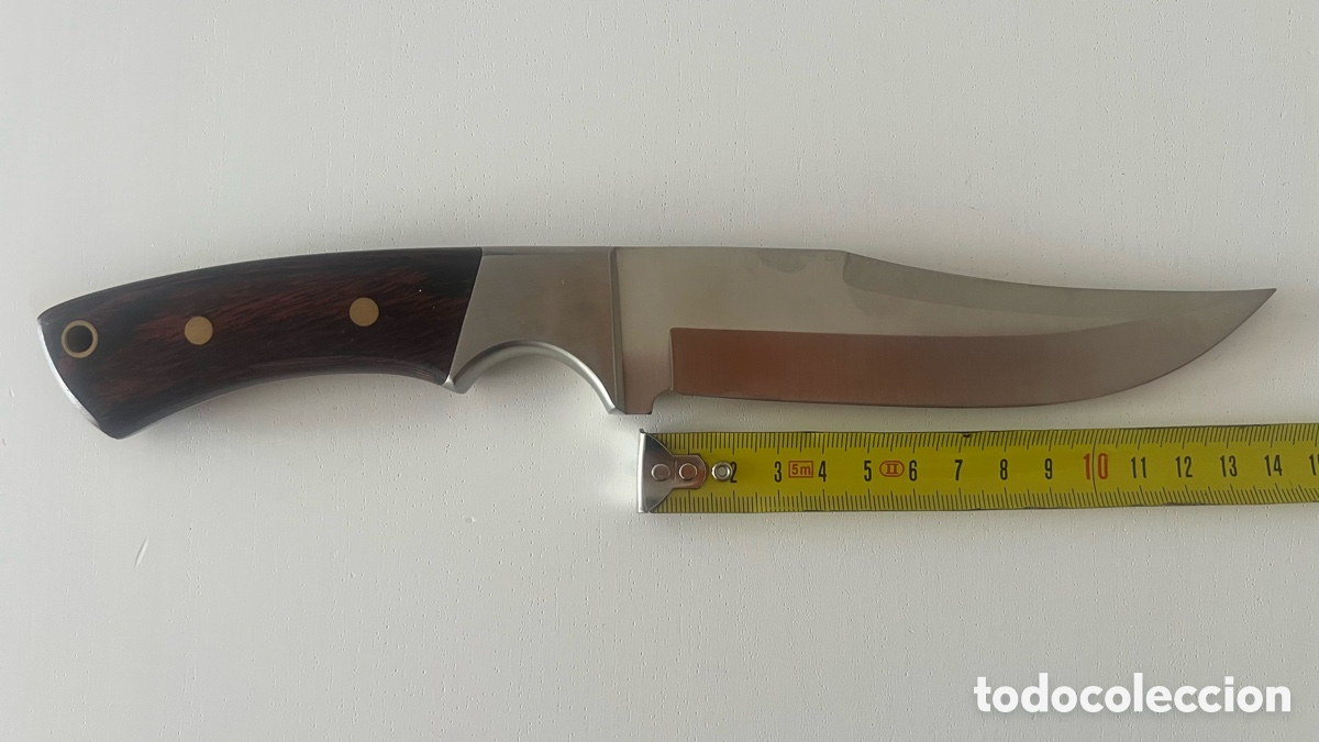 Antig&uuml;edades: Cuchillo de caza Crowning Albacete - Foto 7