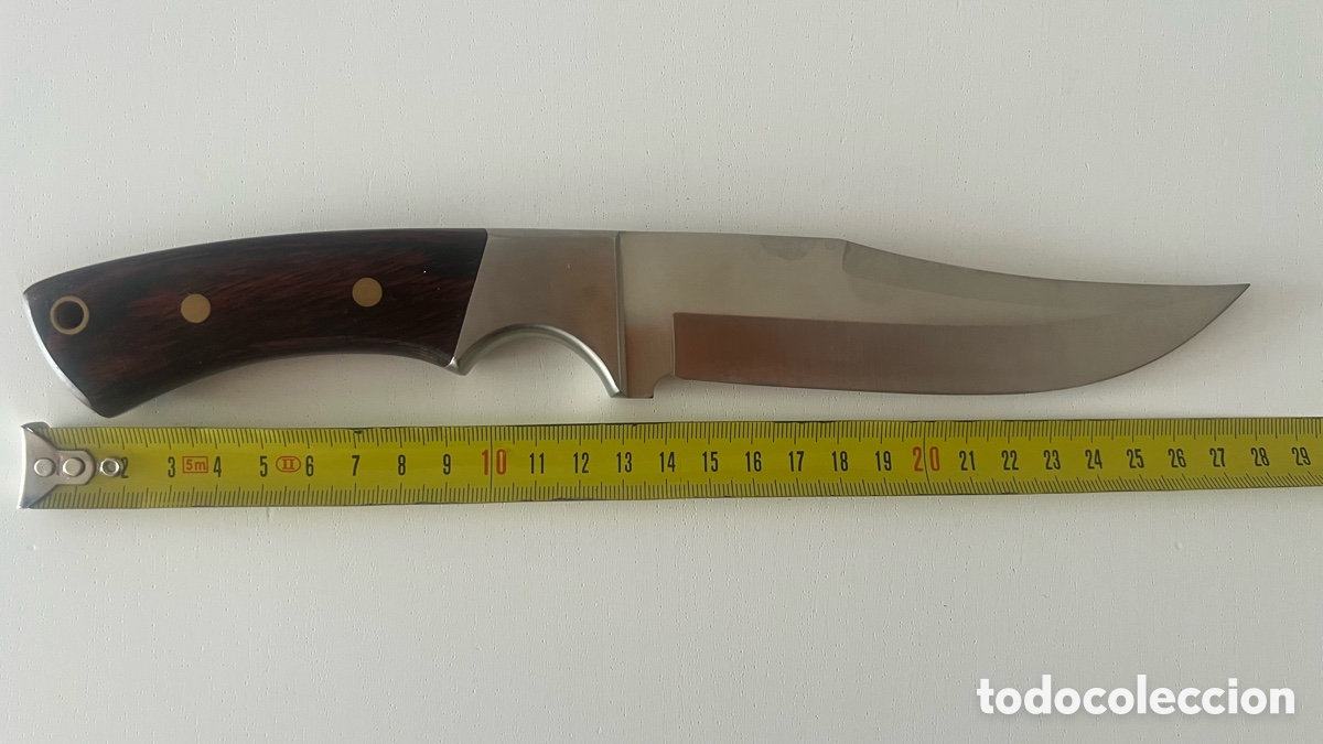 Antig&uuml;edades: Cuchillo de caza Crowning Albacete - Foto 8