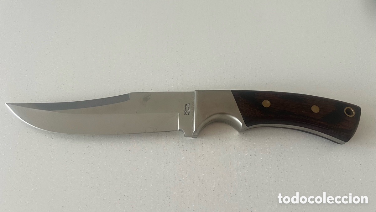 Antig&uuml;edades: Cuchillo de caza Crowning Albacete