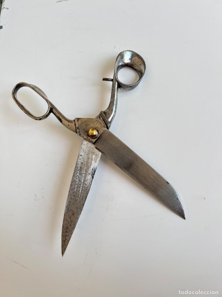 Antig&uuml;edades: Tijeras de sastre 28 cm - Foto 1