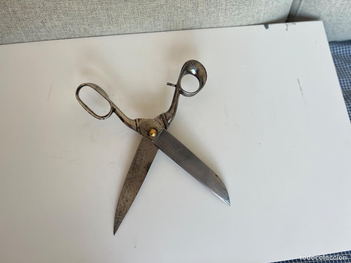 Antig&uuml;edades: Tijeras de sastre 28 cm - Foto 6
