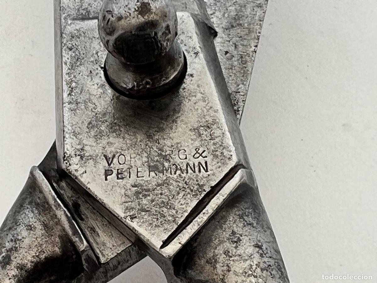 Antig&uuml;edades: Tijeras de sastre 22 cm con marca - Foto 9