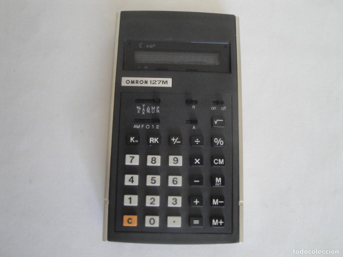 Antig&uuml;edades: Calculadora Omron 127M.