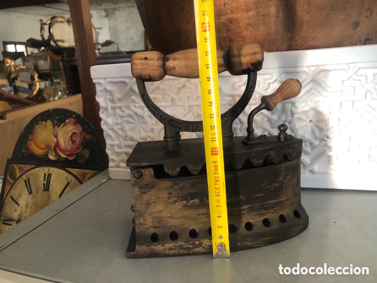 Antig&uuml;edades: PLANCHA CARBON de hierro - Foto 3