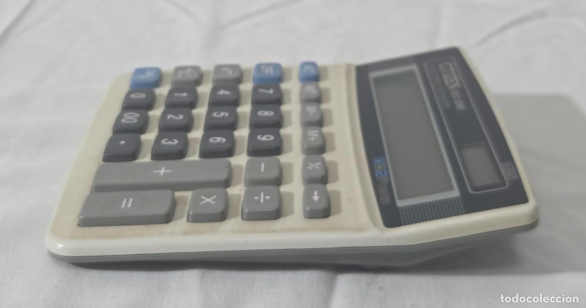 Antig&uuml;edades: Calculadora Citizen SDC-8360 electronic calculator, funciona - Foto 5