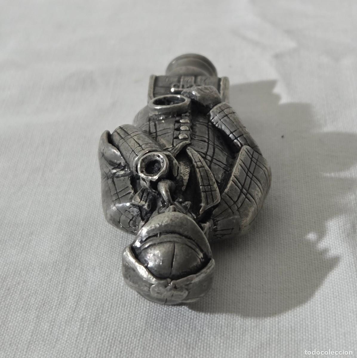 Antig&uuml;edades: Mango para lupa Sherlock Holmes de plomo - Foto 4